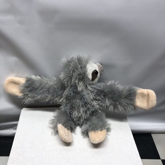 Wild Republic Huggers Sloth Plush Slap Bracelet Stuffed Animal Gray Toy - Picture 11 of 12